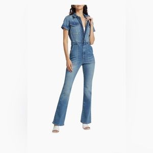 Fit For Success Stretch Denim Jumpsuit